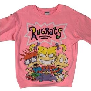 Nickelodeon Rugrats New Without Tags Size 7/9 Juniors Soft Comfort Sweatshirt
